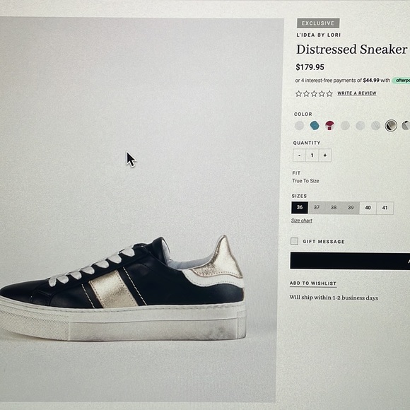 Black l’Idea platform sneakers - Picture 8 of 9